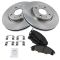 08-11 Ford Focus Front Disc Brake Rotor & Ceramic Pad set