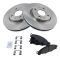 08-11 Ford Focus Front Disc Brake Rotor & Semi-Metallic Pad set