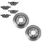 98-05 BMW 3-Series Rear Metallic Pad & Rotor Set