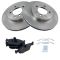 99-08 BMW 3 Series Multifit Front Ceramic Brake Pad & Rotor Kit