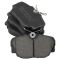 99-04 Discovery; 95-02 Range Rover Front & Rear Ceramic Pad Set