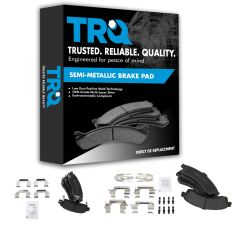 02-05 Rainer Ascender Envoy Trailblazer SSR Premium Posi Metallic Front & Rear Brake Pad Set