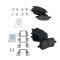 09-10 HHR; 07-11 Malibu; Front & Rear Premium Posi Ceramic Brake Pad Set