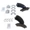 Ceramic Disc Brake Pad Kit Front & Rear Set for S10 Blazer S15 Jimmy Hombre Bravada