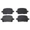 97-99 ES300; 99-01 RX300; 97-99 Camry Front & Rear Ceramic Brake Pad Set