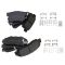 97-99 CL; 97-01 Integra; 95-98 TL; 91-02 Accord Front & Rear Premium Posi Metallic Brake Pad Set