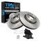 01-09 S60; 99-06 S80; 01-07 V70; 03-07 XC70 Ceramic Brake Pad & Rotor Set