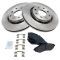 04-11 Aveo; 13 Spark; 09 G3 Front Ceramic Brake Pad & Rotor Set