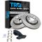 04-11 Aveo; 13 Spark; 09 G3 Front Ceramic Brake Pad & Rotor Set