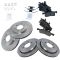 03-06 Expedition, Navigator Front & Rear Brake Rotor & Posi Metallic Pad Kit