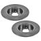 96-99 Infiniti I30; 94-99 Nissan Maxima Front & Rear Metallic Brake Pad & Rotor Kit