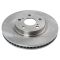 06-12 Toyota Rav4 with 3rd Row Seat Front & Rear Disc Brake Rotors with Ceramic Pads