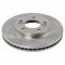 01-03 Hyundai XG300, XG350 Front Brake Rotor & Semi Metallic Brake Pad Kit