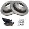 12-15 Ford F150 Rear Disc Brake Rotor & Premium Posi Ceramic Pad Set