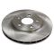 96-00 Dodge Caravan, Plymouth Voyager w/14 Inch Wheels Front Brake Rotor & Ceramic Pad Kit