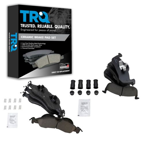 Details about   TRQ Brake Pad Kit Ceramic Rear for 07-11 Ford Expedition Lincoln Navigator