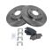 11-12 Elantra Front Posi Ceramic Brake Pad & Rotor Kit