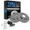 11-12 Elantra Front Posi Ceramic Brake Pad & Rotor Kit