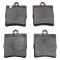 01-05 C320; 00-05 CLK320; 06-07 C280 Mercedes Benz Front & Rear Ceramic Brake Pad Set