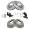 11-14 200; 07-10 Sebring; 07-14 Compass Front & Rear Ceramic Pad & Rotor Kit