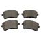 09-15 A4; 08-15 A5; 09-15 Q5 Front & Rear Semi-Metallic Brake Pad Kit