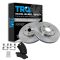 11-14 Cruze; 12-14 Sonic Front Posi Ceramic Brake Pad & Rotor Kit