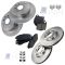 98-05 GS300; 98-00 GS400; 01-05 GS430 Front & Rear Premium Posi Ceramic Brake Pad & Rotor Kit