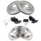 01-06 Sebring; 01-06 Stratus Front & Rear Ceramic Brake Pad & Rotor Kit