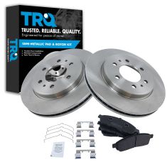 2009 Ford F150 Front Metallic Brake Pad & Rotor Kit