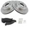 00-01 Dodge Ram 1500 Front Semi Metallic Brake Pad & Rotor Kit