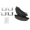 06-10 Impala; 06-07 Monte Carlo Front & Rear Ceramic Brake Pad Set