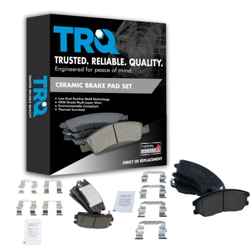 07-10 Vue, Torrent,  XL-7 front & Rear Ceramic Brake Pad Set