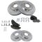 11-13 Impala Front & Rear Ceramic Brake Pad & Rotor Kit