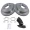 05-15 Frontier; 05-13 Xterra; 09-12 Equator Rear Brake Rotor & Pad Kit