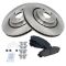 08-14 Toyota:10-15 Lexus Front Premium Posi Ceramic Disc Brake Pad & Rotor Set