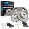 05-06 9-2X; 03-08 Forester, Impreza Front & Rear Posi Ceramic Pad & Rotor Kit