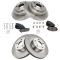 05-06 9-2X; 03-08 Forester, Impreza Front & Rear Posi Ceramic Pad & Rotor Kit