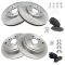 03-04 Honda Pilot Front & Rear Semi-Metallic Disc Brake Pad & Rotor Kit