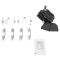 96-06 Elantra; Front & Rear Premium Posi Semi Metallic Pad & Rotor Kit