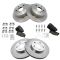 12-15 Camry, ES350, Avalon Front & Rear Premium Posi Ceramic Pad & Rotor Kit