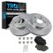 01-05 Toyota Rav4 Front Premium Posi Ceramic Pad & Rotor Kit