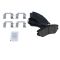 05-09 Tucson; 05-10 Kia Sportage 4WD Front & Rear Premium Posi Ceramic Disc Brake Pad & Rotor Kit