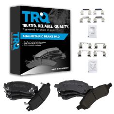 08-14 Enclave;09-14 Traverse;07-14 Acadia;07-10 Outlook F & R Premium Posi Metallic Brake Pad Set