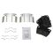 04-05 Toyota Rav4 Front & Rear Premium Posi Ceramic Pad Kit