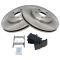 01-06 Lexus LS430 Front Posi Ceramic Brake Pad & Rotor Kit