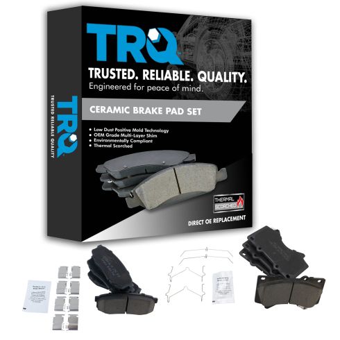 07-12 Toyota Tundra Front & Rear Brake Pad Kit