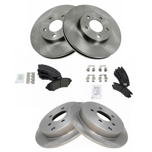 Front Brake Disc Rotors For Buick Rendezvous Chevy Venture Pontiac Aztek Montana