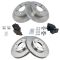 94-98 Mustang Front & Rear Rotor & Ceramic Pad Kit