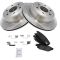 15-16 Escalade, 15-16 Escalade ESV,14-16 Silverado 1500 Rear Ceramic Brake Pad & Rotor Kit