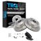 15-16 Escalade, 15-16 Escalade ESV,14-16 Silverado 1500 Rear Ceramic Brake Pad & Rotor Kit